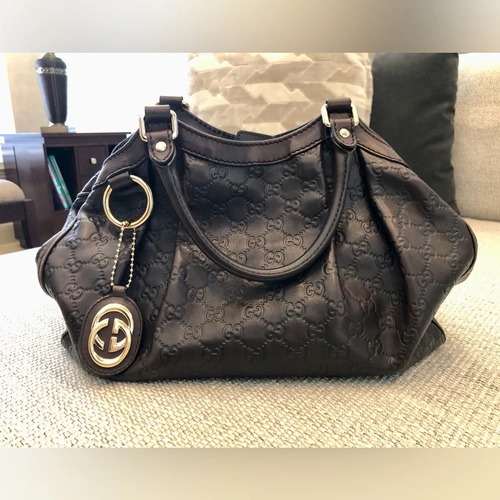 Gucci leather tote - Picture 1 of 16